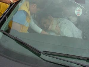 Kuluda trafik kazası:1 yaralı