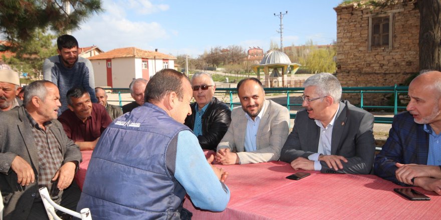 Milletvekili Babaoğlu ve Başkan Özaltundan mahalle ziyaretleri