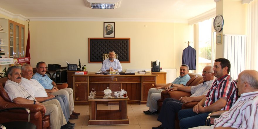 Başkan Tutaldan İlçe müftüsü Bebeke hayırlı olsun ziyareti
