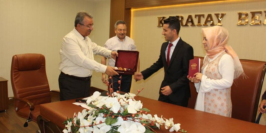 Başkan Hançerli, 08.08.2018’de 18 nikah kıydı