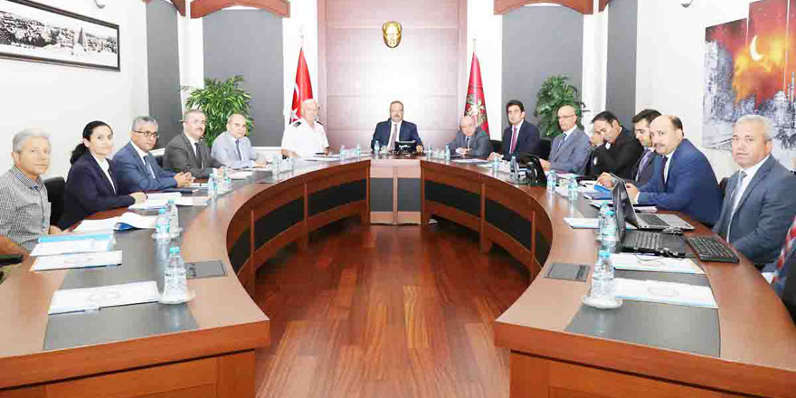 Güvenli okul, güvenli eğitim toplantısı yapıldı