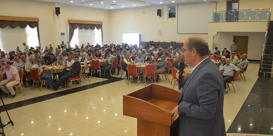Karapınarda imar barışı bilgilendirme toplantısı yapıldı