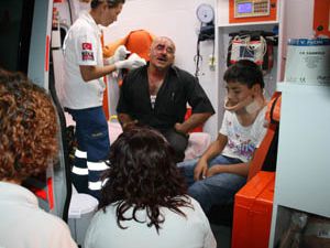 Kazada eşi ölen sürücünün feryatları