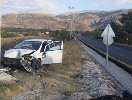 Konyada trafik kazası: 2 yaralı