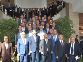 Karapınar heyeti Bakan Kurumu ziyaret etti