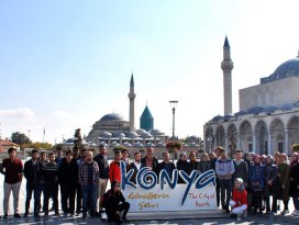NEÜ öğrencilerine üniversite hayatına giriş dersi kapsamında Konya tanıtıldı