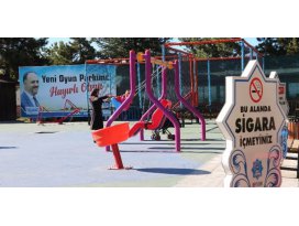 Beyşehir’de parklar dumansız hava sahası haline geldi