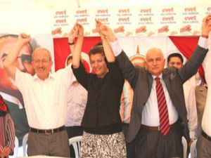 Konyada Demokrasi Çadırı açıldı
