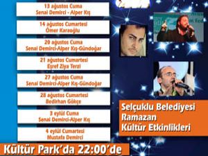 Kültürparkta Ramazan coşkusu