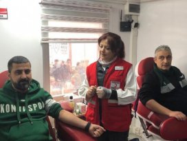 Nalçacılılar’dan Kızılay’a destek