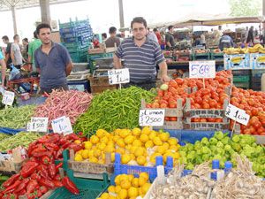 Konyada sebze fiyatları arttı