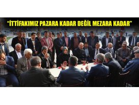 Usta ve Altay, Altınekin’de vatandaşlarla buluştu
