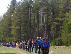Doğa severler Leylekler Vadisinde buluştu