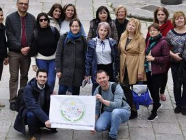 Öğretmenlerden oluşan proje ekibi, İtalyadan yurda döndü