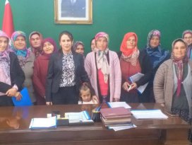 Derbentte kadınlar da çilek üretecek