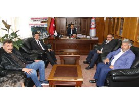 Başkan Hadimioğluna tebrik ziyaretleri sürüyor