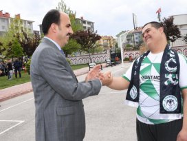 Başkan Altay, özel çocuklarla buluştu