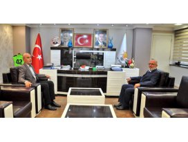 Poçanoğlu, Angı’yı makamında ziyaret etti