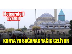 Meteoroloji uyardı! Konyaya sağanak yağış geliyor