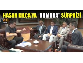 Hasan Kılca’ya “Dombra” sürprizi