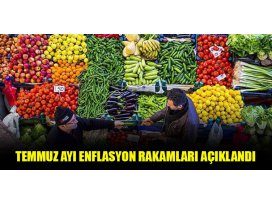 Temmuz ayı enflasyon rakamları açıklandı