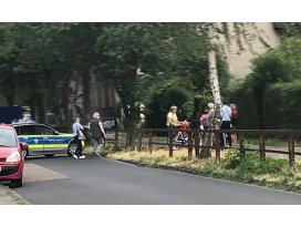 Almanya’da oyun alanında patlamamış bomba bulundu