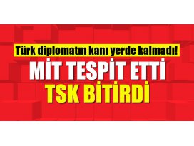 MİT tespit etti TSK bitirdi
