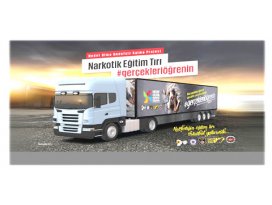 Narkotik Eğitim TIR’ı Konya’ya gelecek
