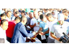 Başkan Kavuş, bayram öncesi personelleriyle buluştu