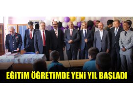 Eğitim öğretimde yeni yıl başladı