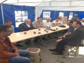 Şehit Yasin Sarı’nın taziye çadırında dualar edildi