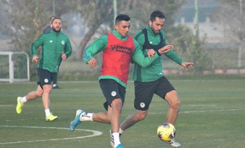 Konyaspor, Beşiktaş maçı hazırlıklarına yeniden başladı