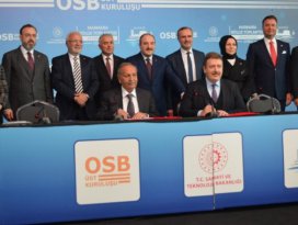 Organize Sanayi Bölgeleri kardeş oldu