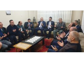 Bakanlardan Veyis Kurucunun ailesine taziye ziyareti