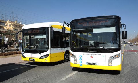 Konya Büyükşehir Belediyesi, otobüs şoförü alımı yapacak