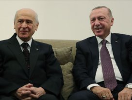 Erdoğan ile Bahçeli görüştü