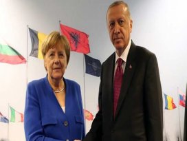 Cumhurbaşkanı Erdoğan Merkel ile görüştü