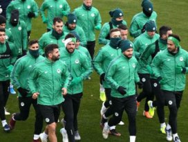 Konyaspor, Galatasaray maçı hazırlıklarını sürdürdü