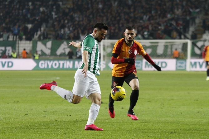 Konyaspor‘a evinde soğuk duş! Konyaspor 0-3 Galatasaray