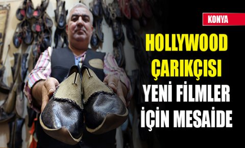 Hollywood Çarıkçısı yeni filmler için mesaide