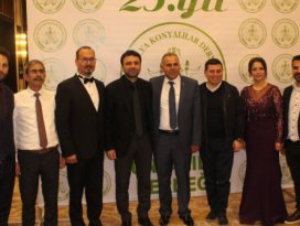 Konyalılar Derneği’nden 25. yıl galası