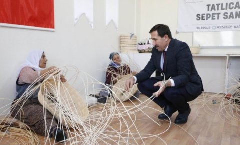 Suça karışmasınlar diye meslek öğreniyorlar