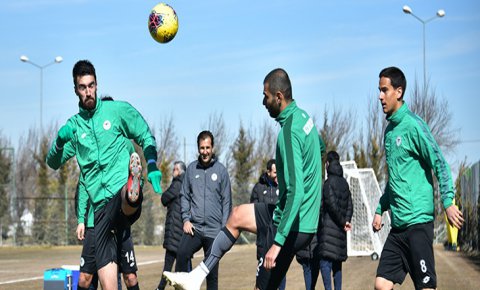 Konyaspor, Kasımpaşa maçı hazırlıklarını sürdürdü