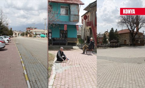 Yalıhüyükte sokağa çıkma yasağına uyum rekor düzeyde
