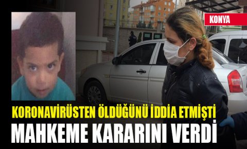 Koronavirüsten öldüğünü iddia ettiği üvey oğlunu döverek öldüren kadın tutuklandı