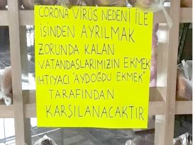 Aydoğdu Ekmek Fırınından örnek davranış