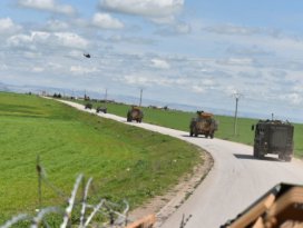 Türk-Rus devriyesi koronavirüs tedbirleriyle yapıldı