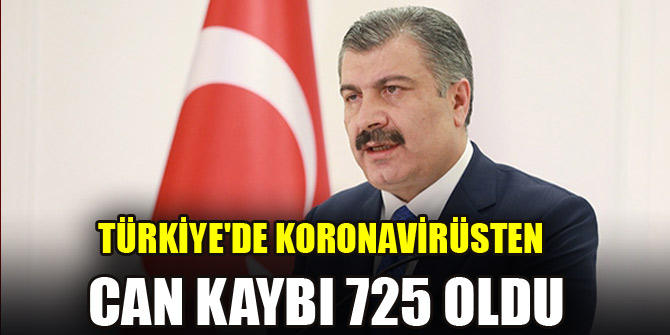 Sağlık Bakanı Koca: Son 24 saatte vefat sayısı 76 oldu