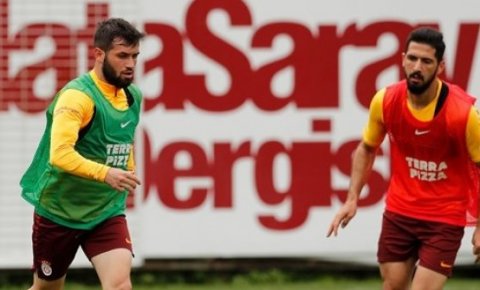 Galatasaray hazırlık maçı yaptı