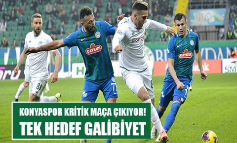 Konyaspor kritik maça çıkıyor! Tek hedef galibiyet